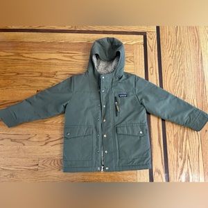 Olive green XS (5-6) Patagonia Infurno fleece lined jacket